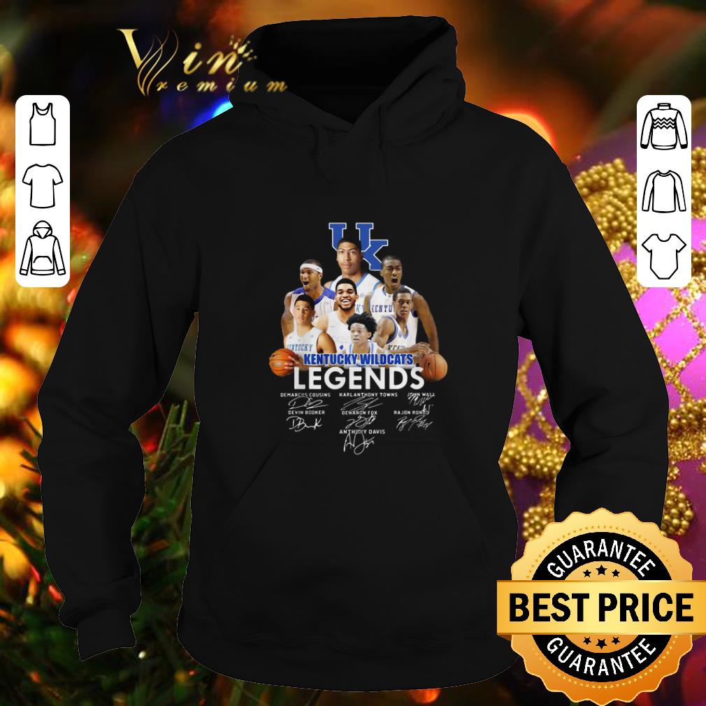 Awesome University of Kentucky Wildcats legends signatures shirt 4 - Awesome University of Kentucky Wildcats legends signatures shirt