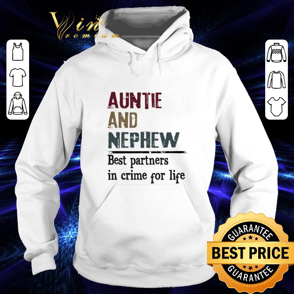 Best Auntie And Nephew Best partners in crime for life vintage shirt 4 - Best Auntie And Nephew Best partners in crime for life vintage shirt