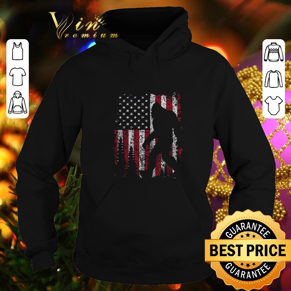 Best Bigfoot American flag sunset shirt 4 - Best Bigfoot American flag sunset shirt