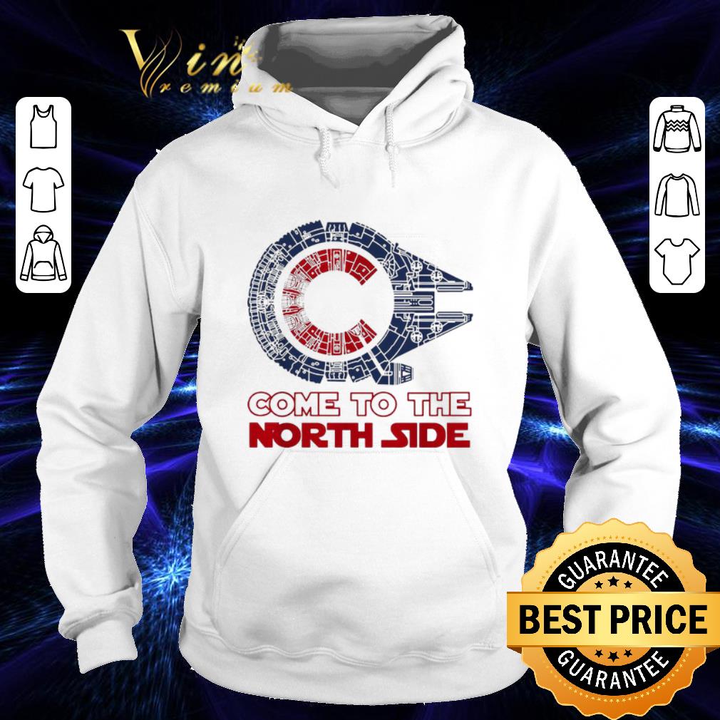 Best Come To The North Side Star Wars Chicago Cubs Millennium Falcon shirt 4 - Best Come To The North Side Star Wars Chicago Cubs Millennium Falcon shirt