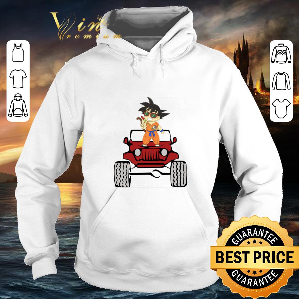 Best Son Goku driving Jeep car shirt Best Son Goku driving Jeep car shirt 4 - Best Son Goku driving Jeep car shirt