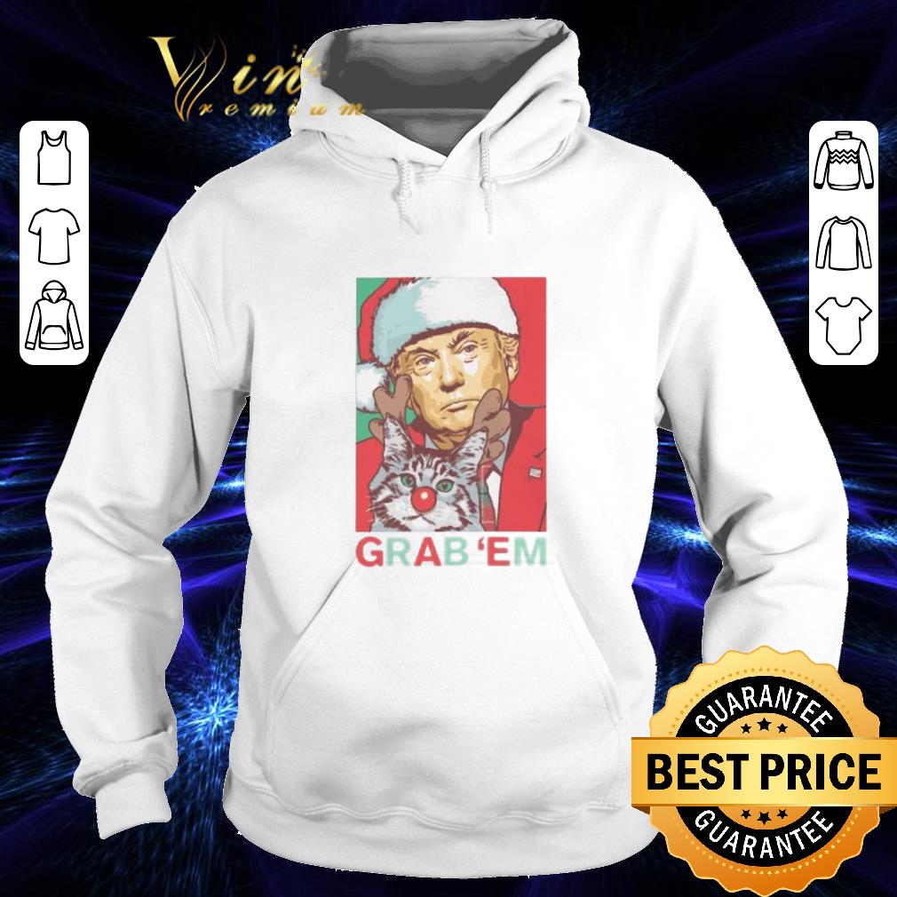 Pretty Trump cat Grab Em Holiday shirt 4 - Pretty Trump cat Grab 'Em Holiday shirt