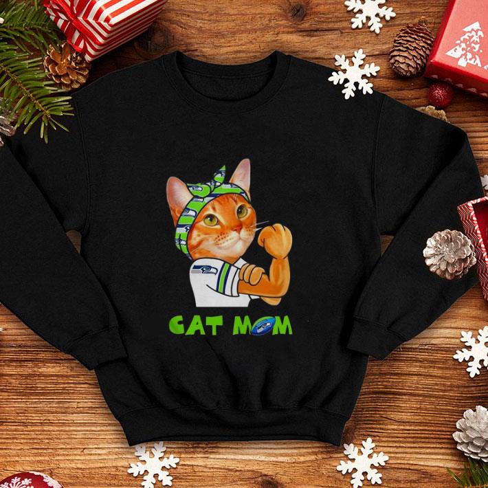 Awesome Strong Cat Mom Seattle Seahawks shirt Awesome Strong Cat Mom Seattle Seahawks shirt 4 - Awesome Strong Cat Mom Seattle Seahawks shirt