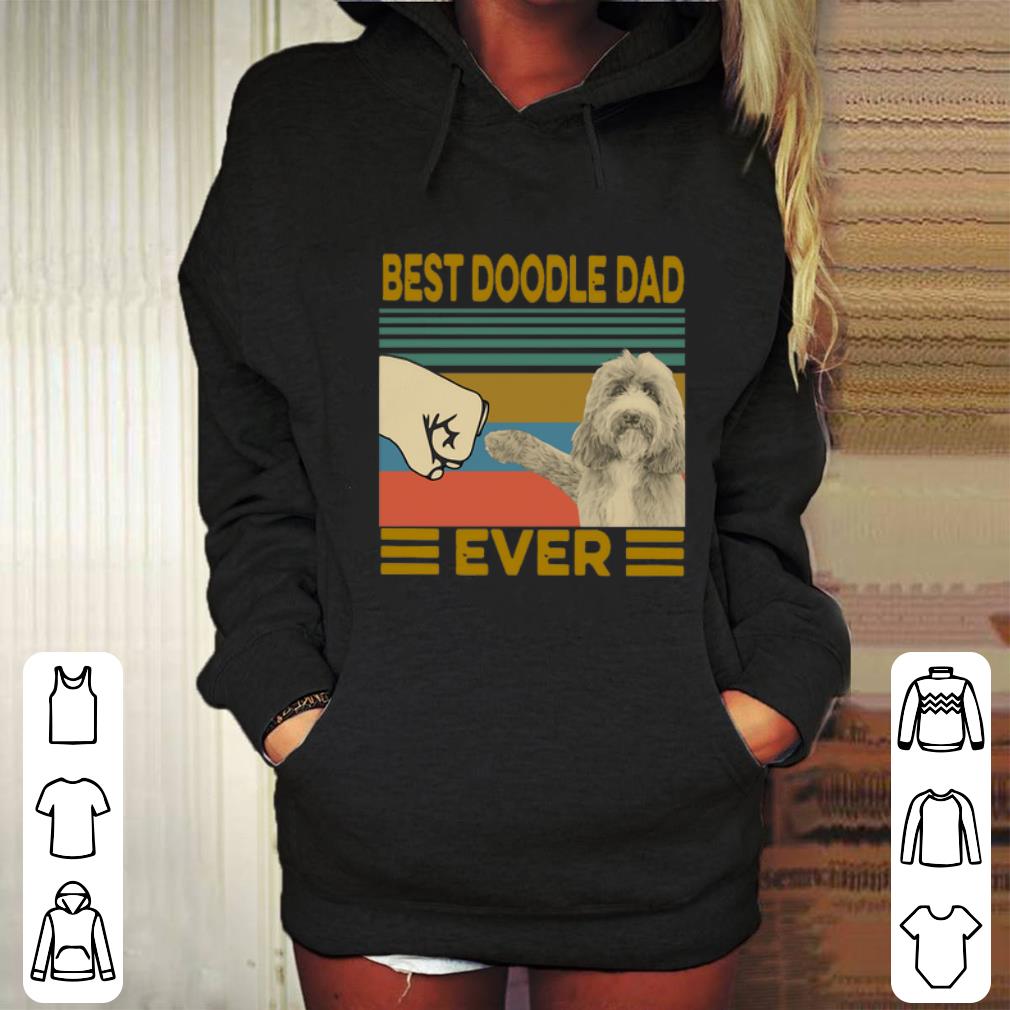 Pretty Vintage Best Doodle Dad Ever shirt 4 - Pretty Vintage Best Doodle Dad Ever shirt