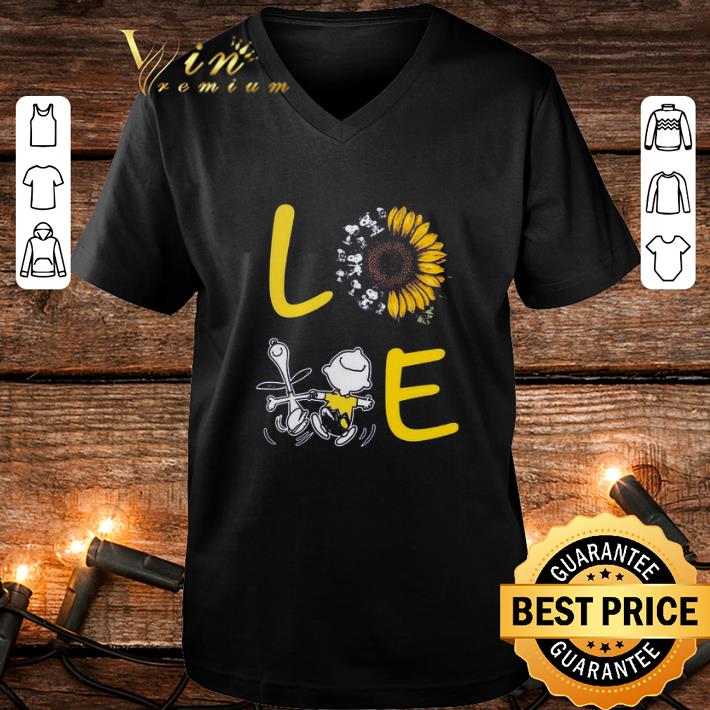 Awesome Love Sunflower Snoopy And Charlie Brown shirt 4 - Awesome Love Sunflower Snoopy And Charlie Brown shirt