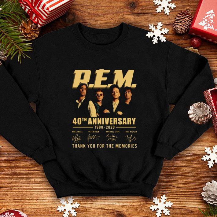 Best R.E.M 40th anniversary 1980-2020 signatures shirt Best R E M 40th anniversary 1980 2020 signatures shirt 4 - Best R.E.M 40th anniversary 1980-2020 signatures shirt