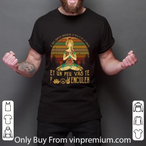 Hot Vintage Je Suis Surtout Amour De La Paix Et La Lumiere shirt 1