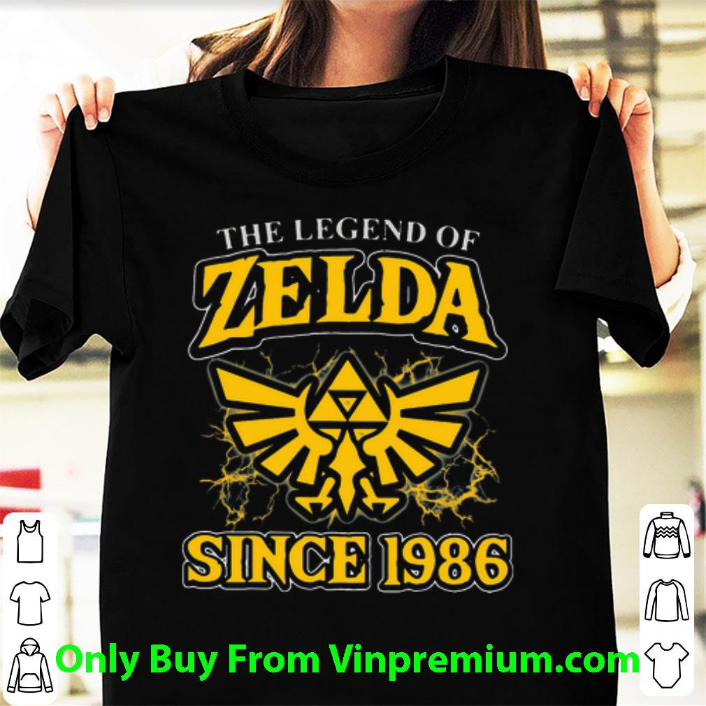 Hot The Legend Of Zelda Social Distance Since 1986 shirt