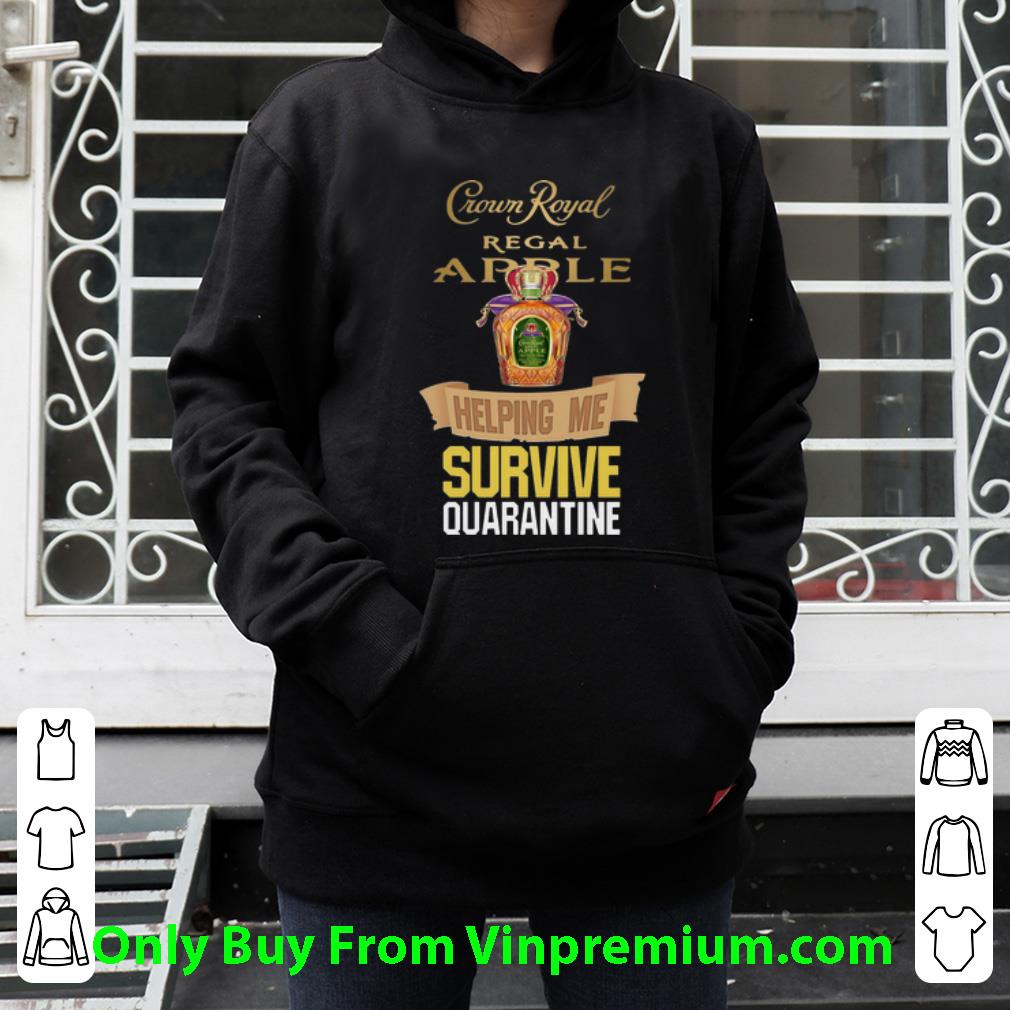 1cc3b5f6 original crown royal regal apple helping me survive quarantine covid 19 shirt 4 - Original Crown Royal Regal Apple Helping Me Survive Quarantine Covid-19 shirt