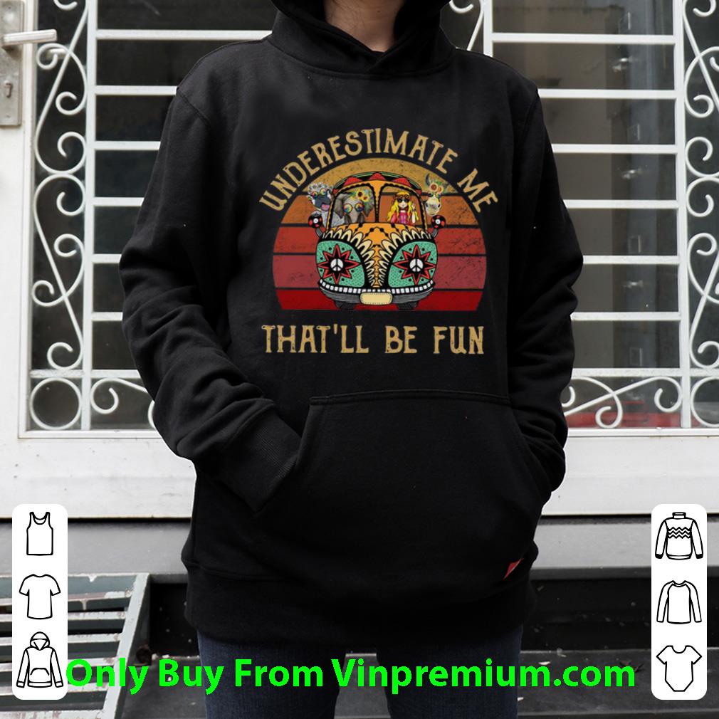 29a05cd7 hot vintage hippie girl car underestimate me that ll be fun shirt 4 - Hot Vintage Hippie Girl Car Underestimate Me That'll Be Fun shirt