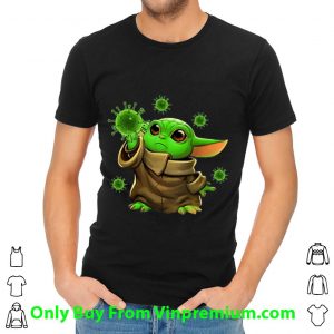 Nice Star Wars Baby Yoda Coronavirus shirt 1