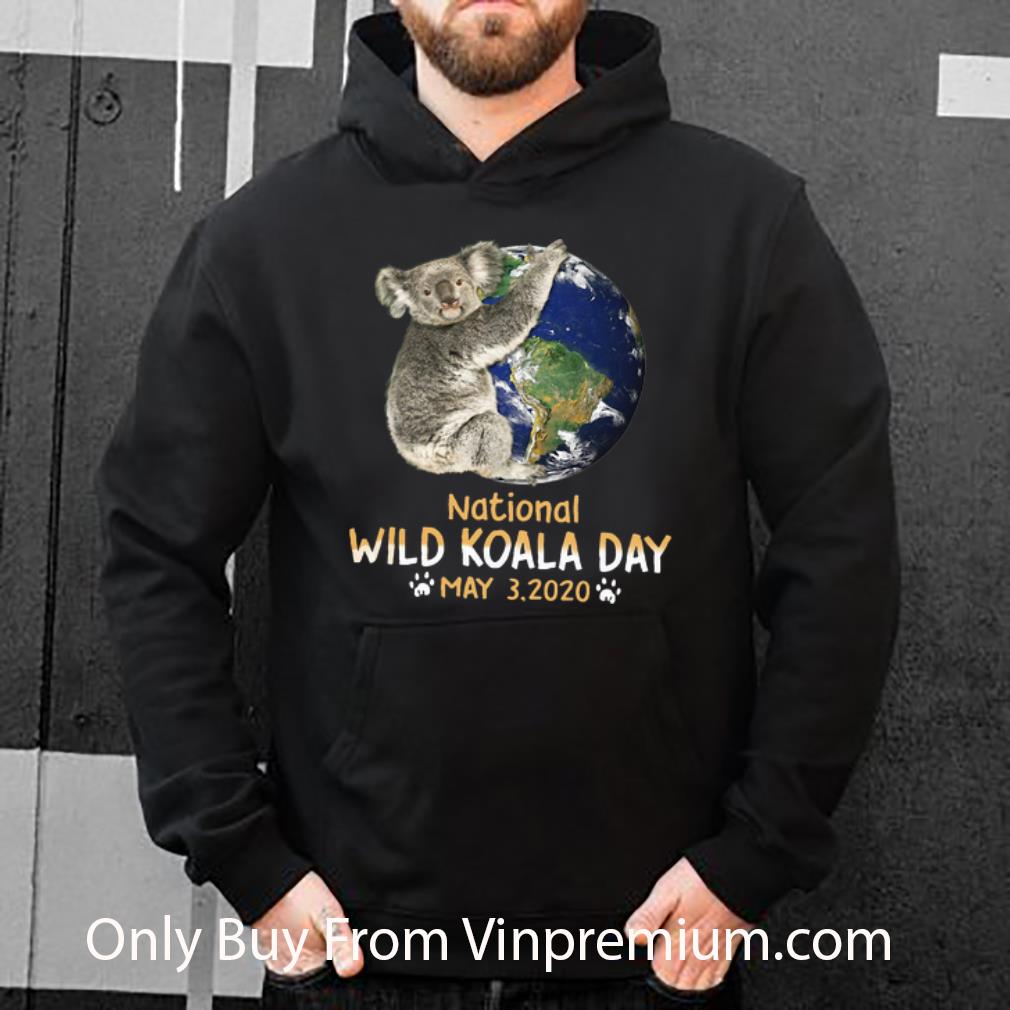 2dd60687 premium earth national wild koala day may 3 2020 shirt 4 - Premium Earth National Wild Koala Day May 3 2020 shirt