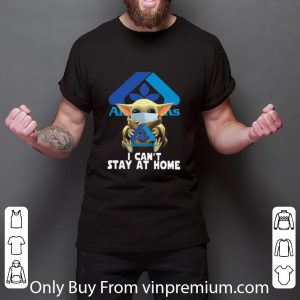 Premium Star Wars Baby Yoda Face Mask Hug Albertsons I Can’t Stay At Home shirt 1
