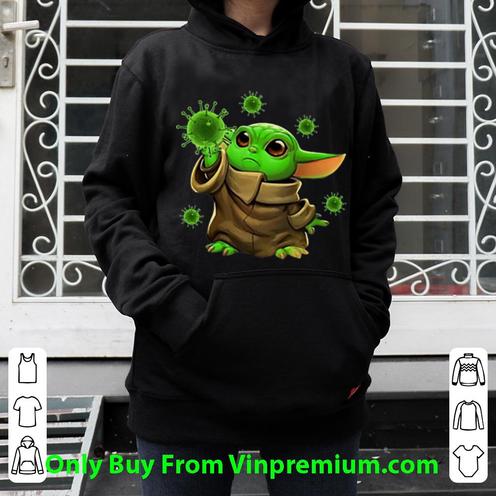 31e24e98 nice star wars baby yoda coronavirus shirt 4 - Nice Star Wars Baby Yoda Coronavirus shirt