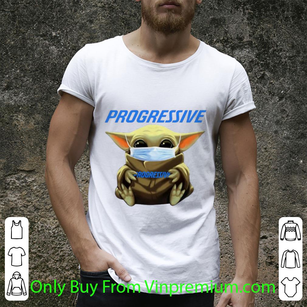 Hot Star Wars Baby Yoda Mask Hug Progressive shirt Hot Star Wars Baby Yoda Mask Hug Progressive shirt