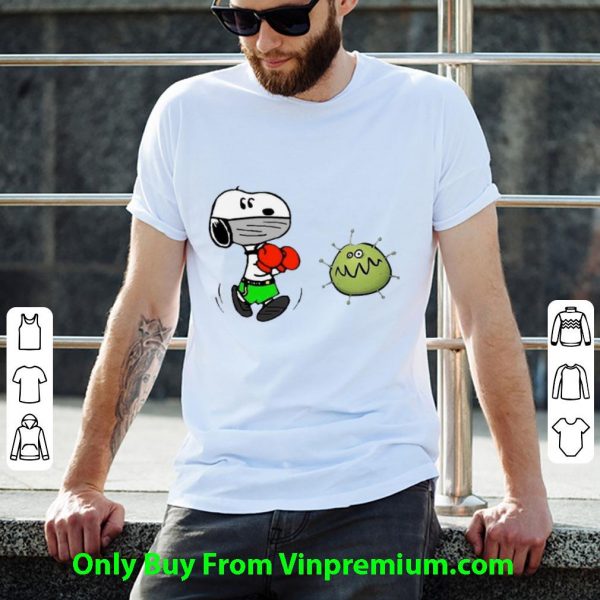 Pretty Snoopy Boxing Coronavirus shirt