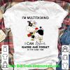 Premium Cow I’m Multitasking I Can Listen Ignore And Forget At The Same Time shirt
