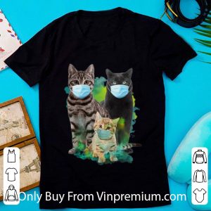 Top Cats Face Mask Cat Lovers shirt