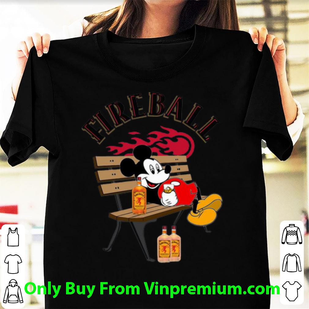 Official Mickey Mouse Drink Fireball shirt