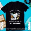 Hot Snoopy Woodstock Stay Home And Listen To Art Garfunkel shirt