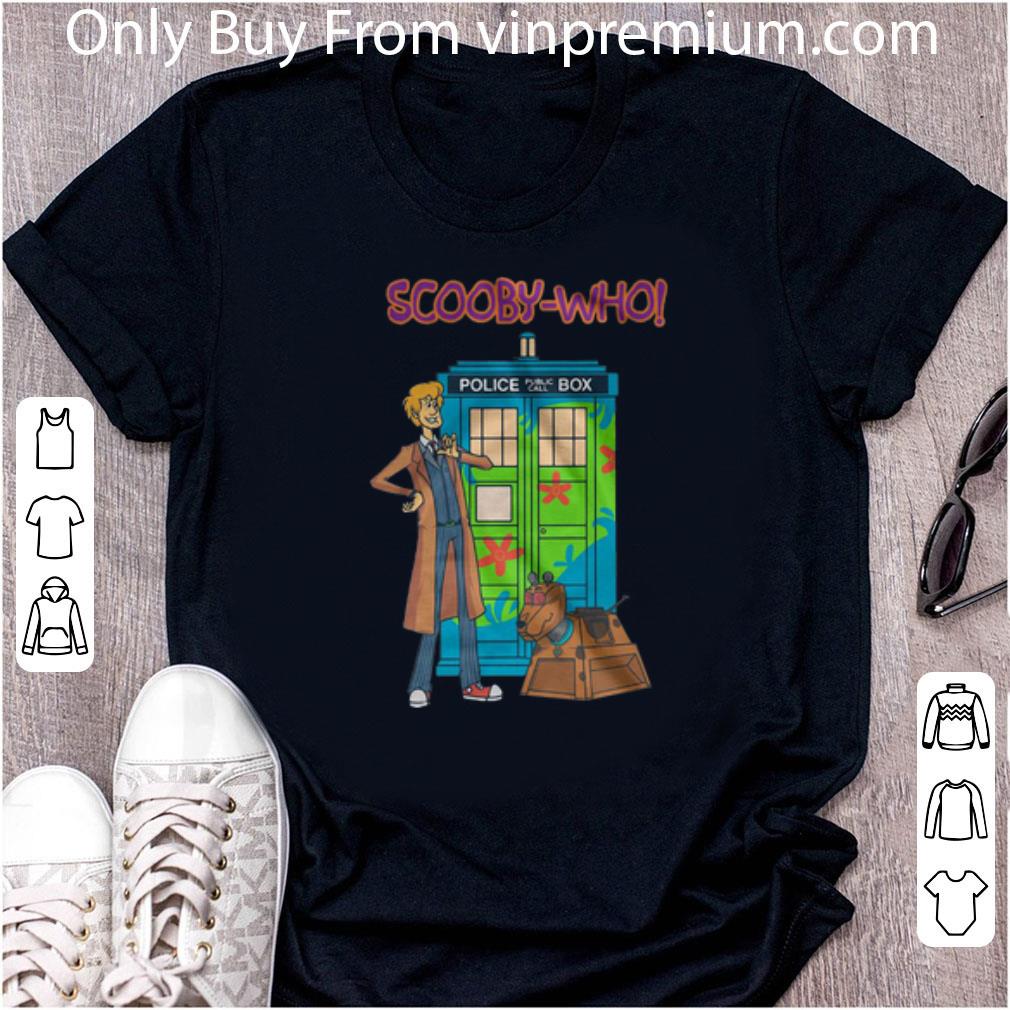 Great Scooby Who Police Public Call Box shirt