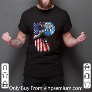 Official NA Certified Nursing Assistant Stethoscope American Flag shirt