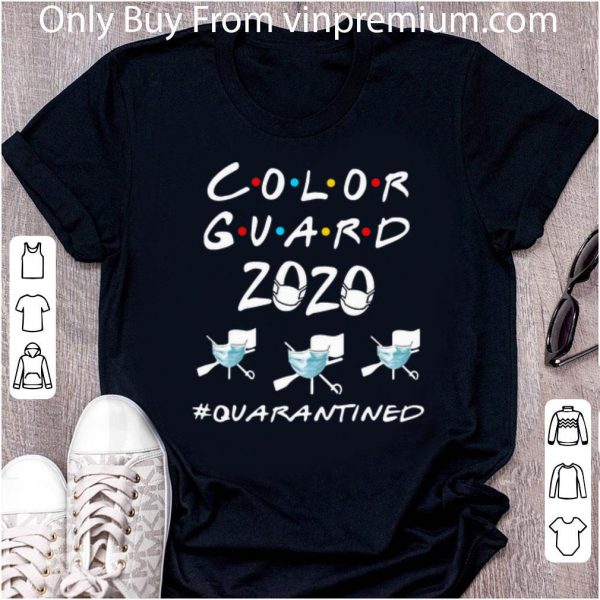 Hot Color Guard 2020 #Quarantined Covid-19 shirt