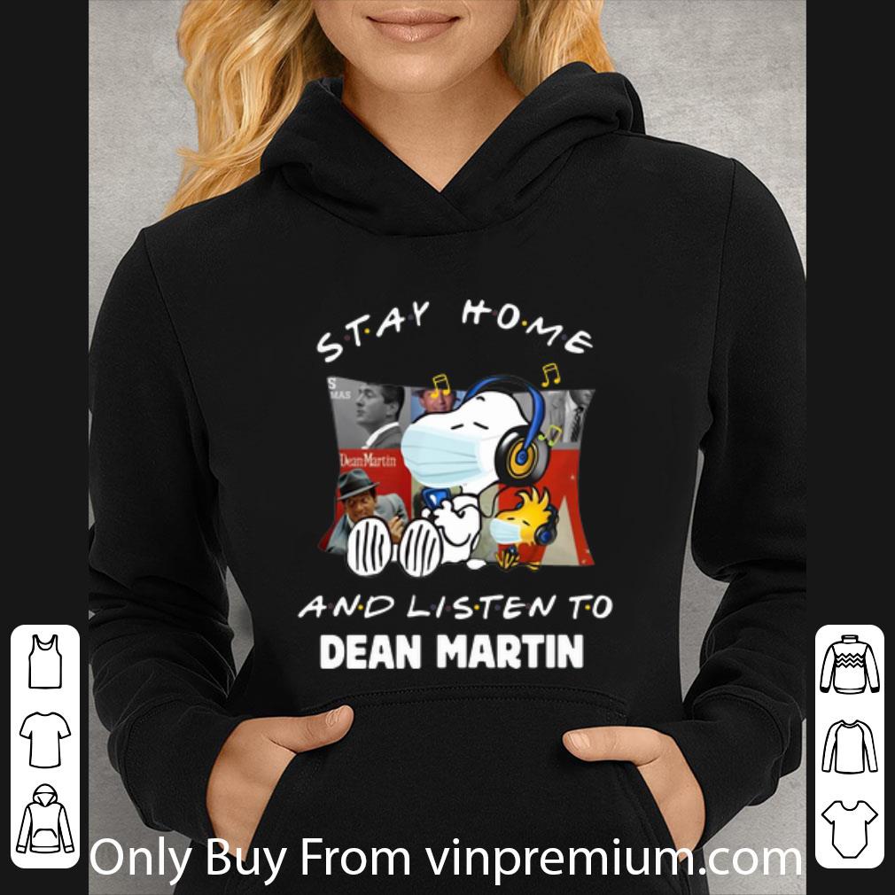 898a626c top snoopy and woodstock stay home and listen to dean martin shirt 4 - Top Snoopy And Woodstock Stay Home And Listen To Dean Martin shirt