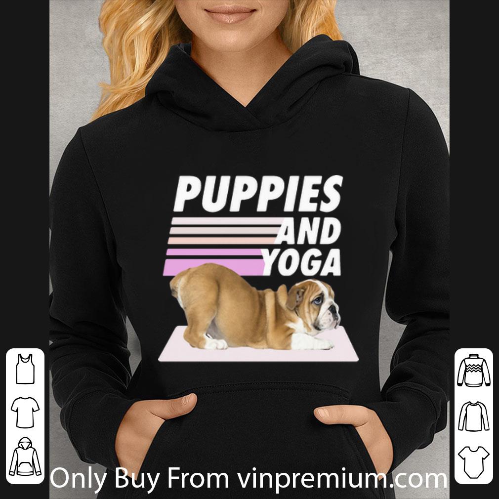 8a90809a great puppies and yoga shirt 4 - Great Puppies And Yoga shirt