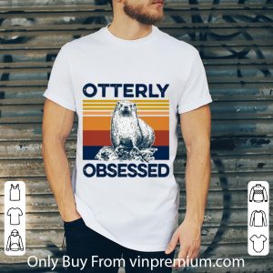 Premium Vintage Otter Otterly Obsessed shirt