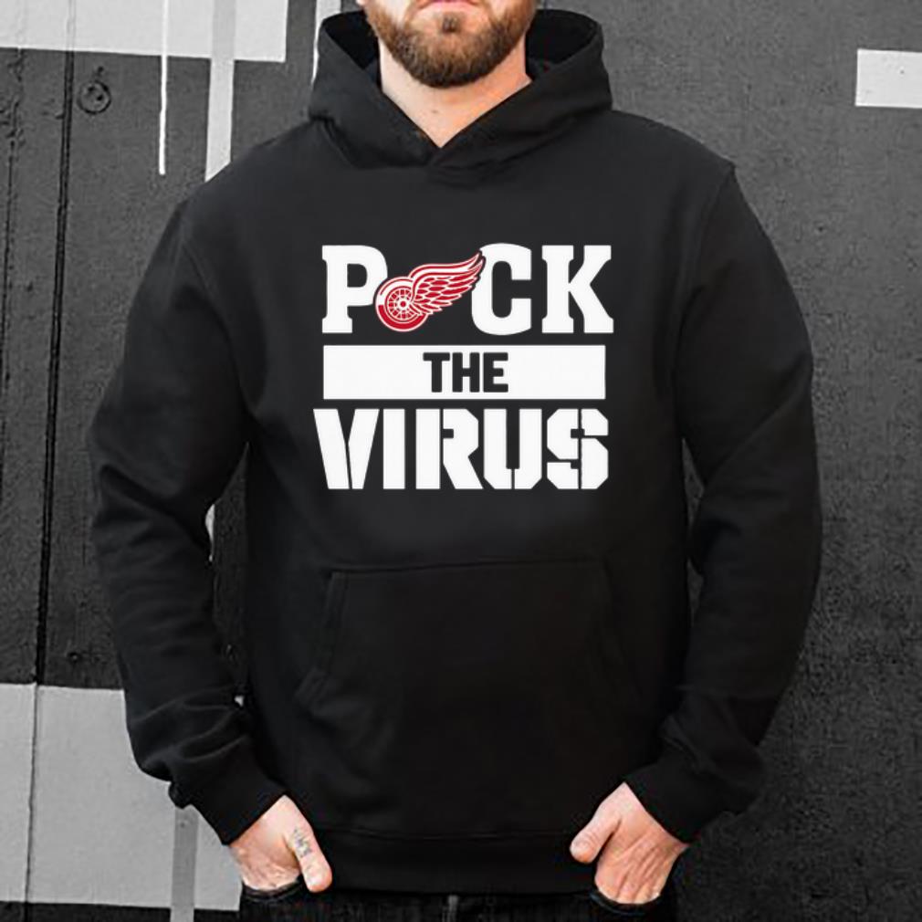 Awesome Puck The Virus Detroit Red Wings shirt 4 - Awesome Puck The Virus Detroit Red Wings shirt