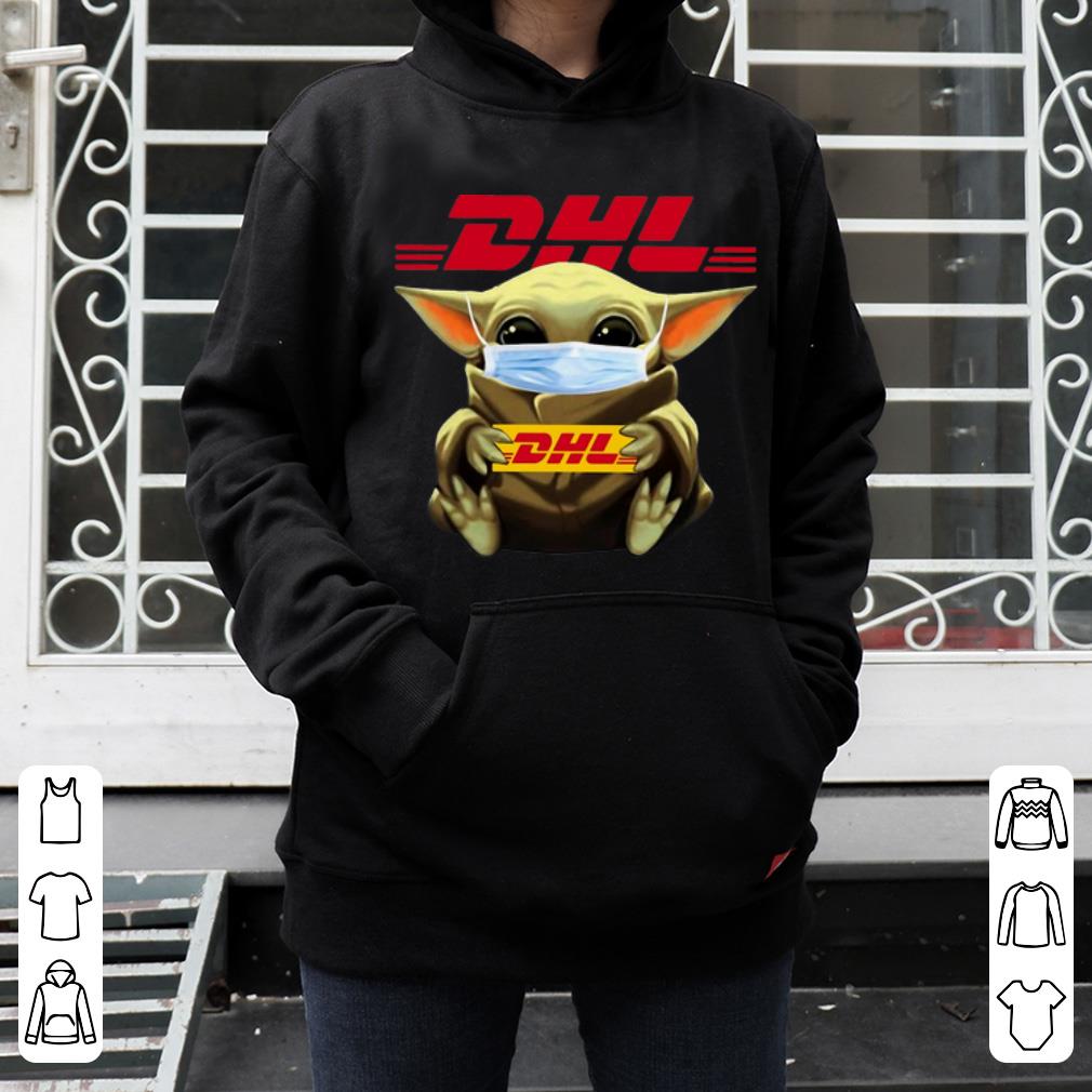 Nice Star Wars Baby Yoda Mask Hug DHL Covid 19 shirt 4 - Nice Star Wars Baby Yoda Mask Hug DHL Covid-19 shirt