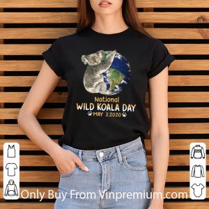 Premium Earth National Wild Koala Day May 3 2020 shirt 2