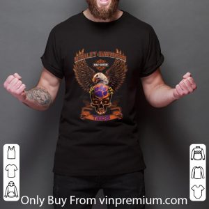 Original Motor Harley Davidson Cycles Skull Clemson Tigers shirt