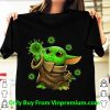 Nice Star Wars Baby Yoda Coronavirus shirt