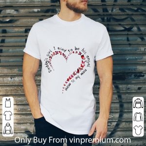 Original Daddy’s Girl I Used To Be His Angel Now He’s Mine Heart And Butterfly shirt