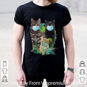 Top Cats Face Mask Cat Lovers shirt