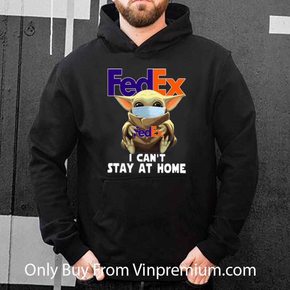 c31a2b0a original star wars baby yoda face mask hug fedex i can t stay at home shirt 4 - Original Star Wars Baby Yoda Face Mask Hug FedEx I Can’t Stay At Home shirt