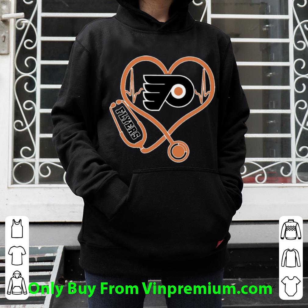 ddb9cb9c awesome philadelphia flyers nurse heart stethoscope heartbeat shirt 4 - Awesome Philadelphia Flyers Nurse Heart Stethoscope Heartbeat shirt