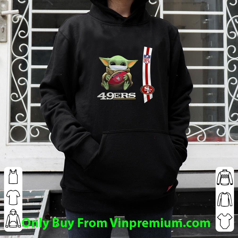 f748bb51 pretty star wars baby yoda mask san francisco 49ers nfl covid 19 shirt 4 - Pretty Star Wars Baby Yoda Mask San Francisco 49ers NFL Covid-19 shirt