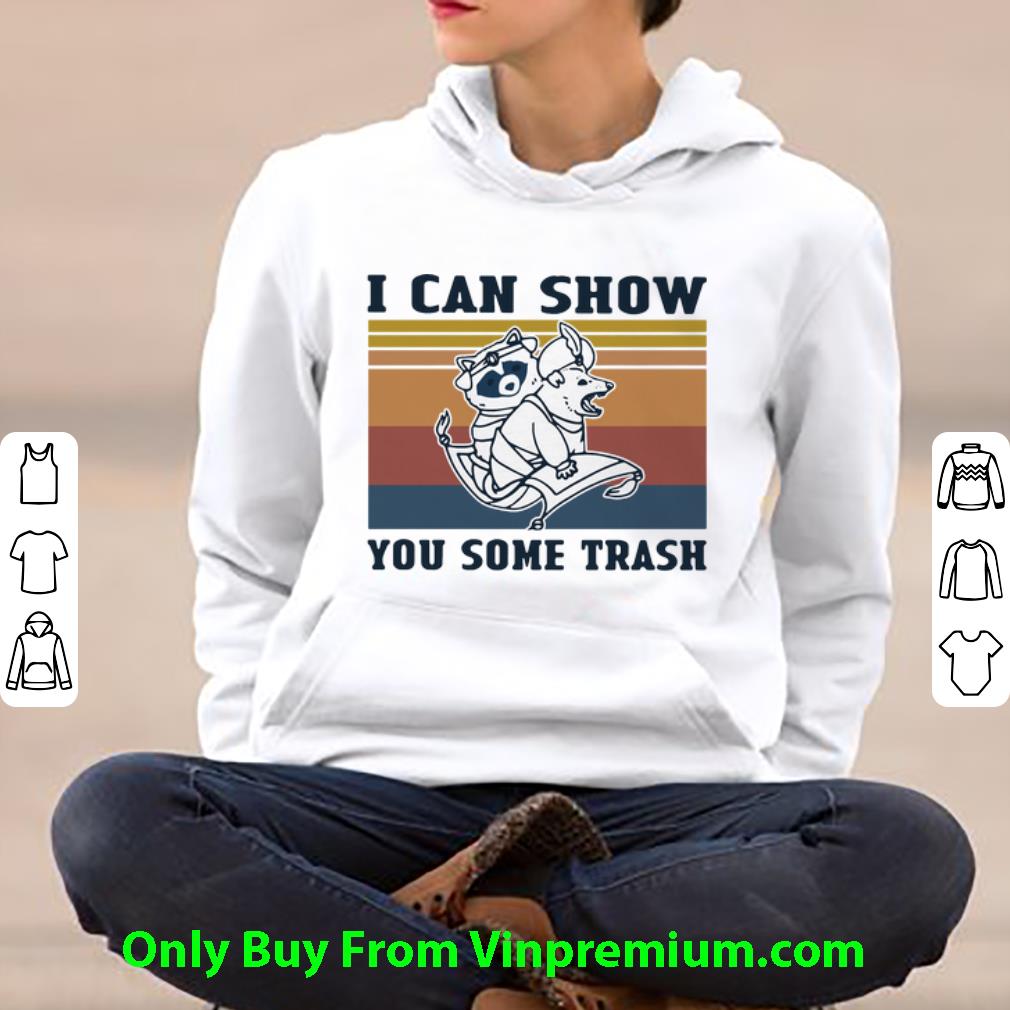 12749d6c pretty vintage raccoon and possum i can show you some trash shirt 4 - Pretty Vintage Raccoon And Possum I Can Show You Some Trash shirt