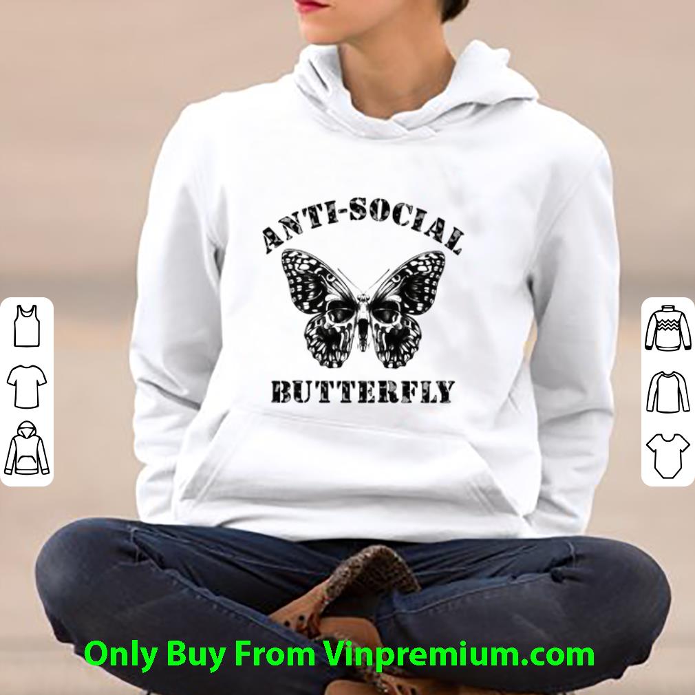 1879ece3 top butterfly anti social skull shirt 4 - Top Butterfly Anti-social Skull shirt