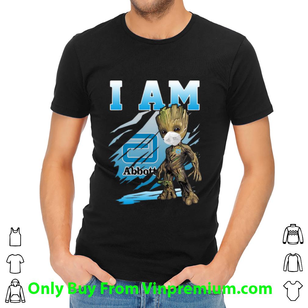 Original I Am Abbott Baby Groot Face Mask shirt