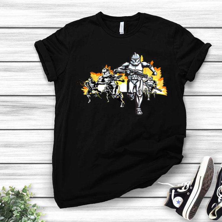 Star Wars Clone Troopers Running Shirt