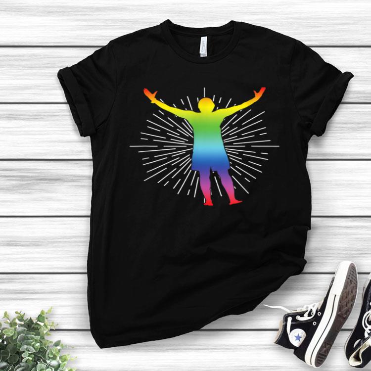 Gay Lesbian LGBTQ LGBT Awareness Coming Out Rainbow Shirt