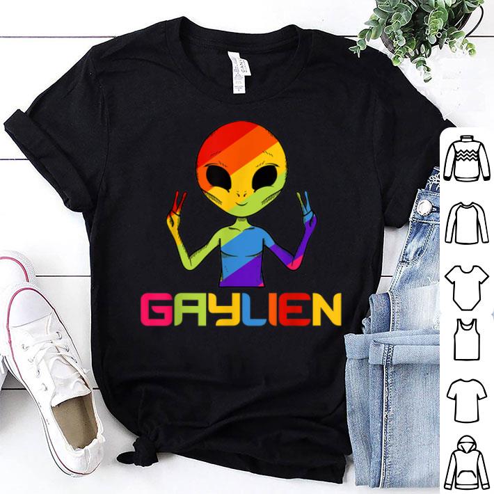 Gaylien LGBT Gay Alien Pride Gay Pride Gay Lesbian Shirt