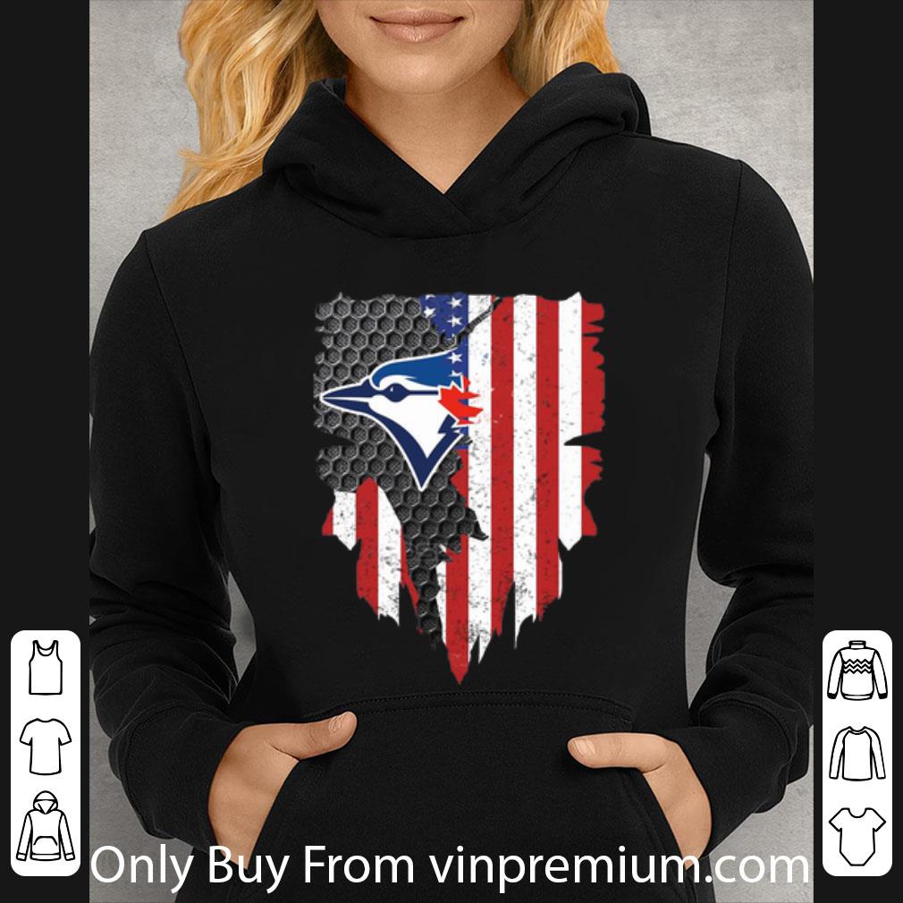2c233c14 hot toronto blue jays blood inside american flag shirt 4 - Hot Toronto Blue Jays Blood Inside American Flag shirt