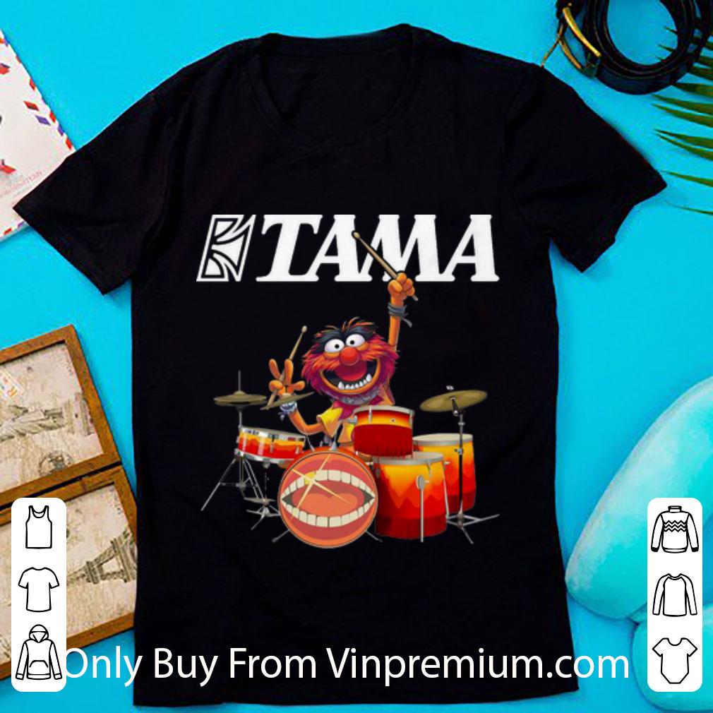 Nice Tama Muppets Playing Drum shirt