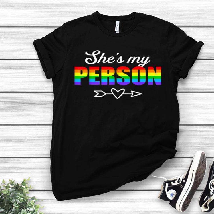 I'm Her Person She's My Person Couple Lesbian LGBT Gifts Shirt