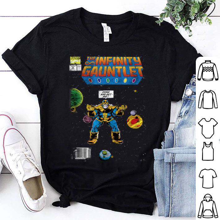Thanos Infinity Gauntlet Comic Book Graphic Shirt